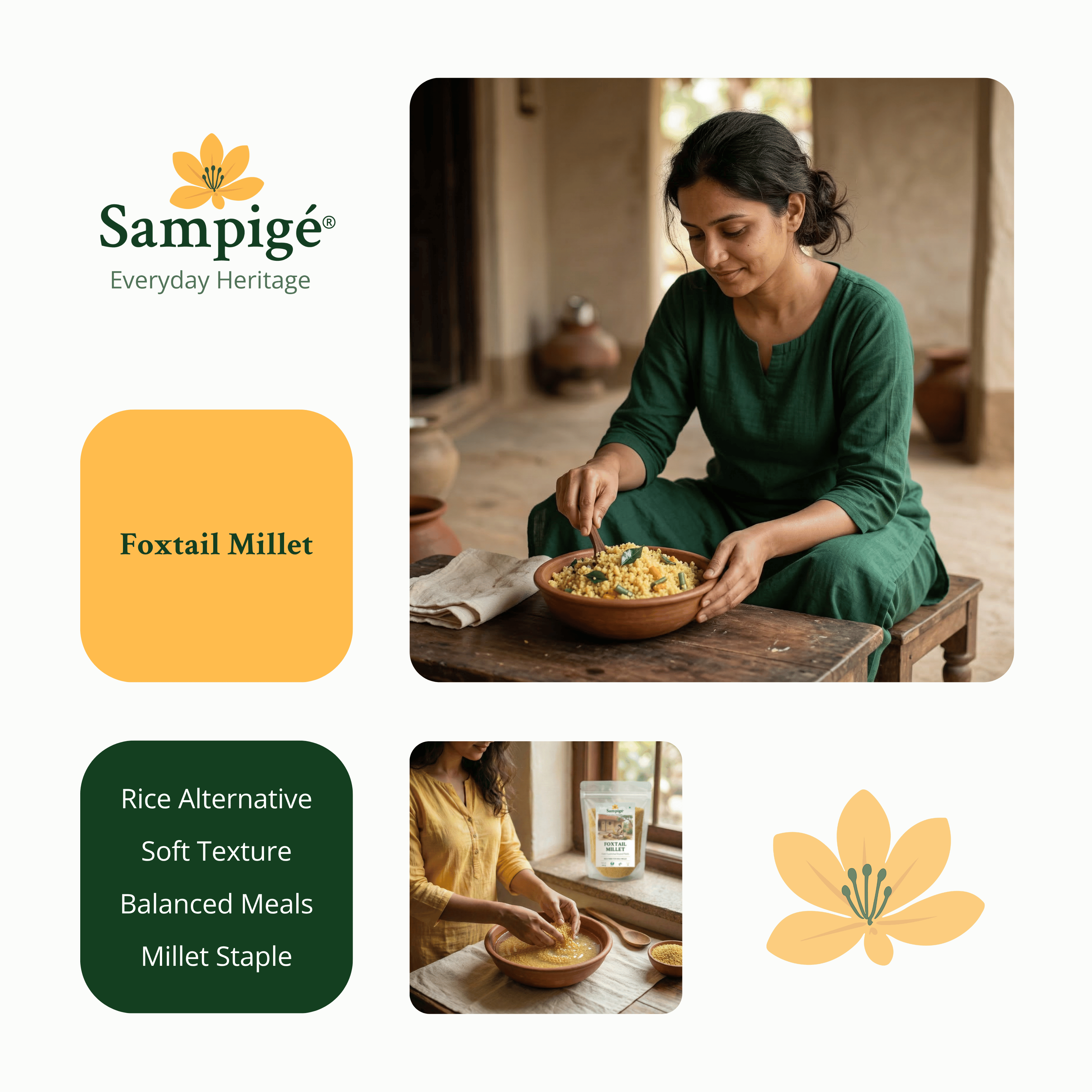 Sampige Foxtail Millet