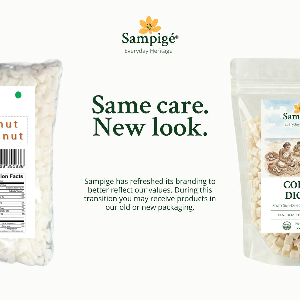 Sampige Diced Copra Cubes