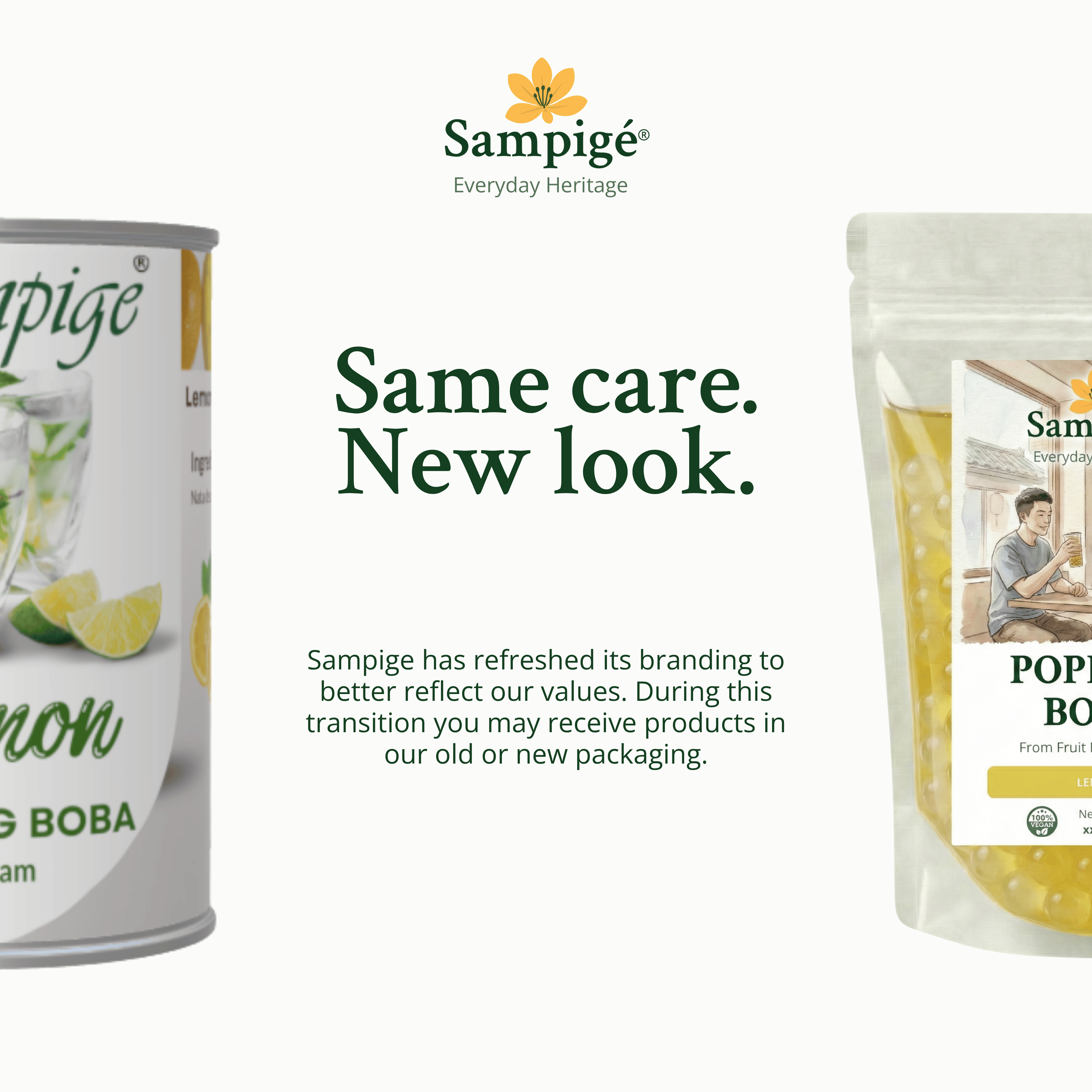 Sampige Popping Boba - Lemon