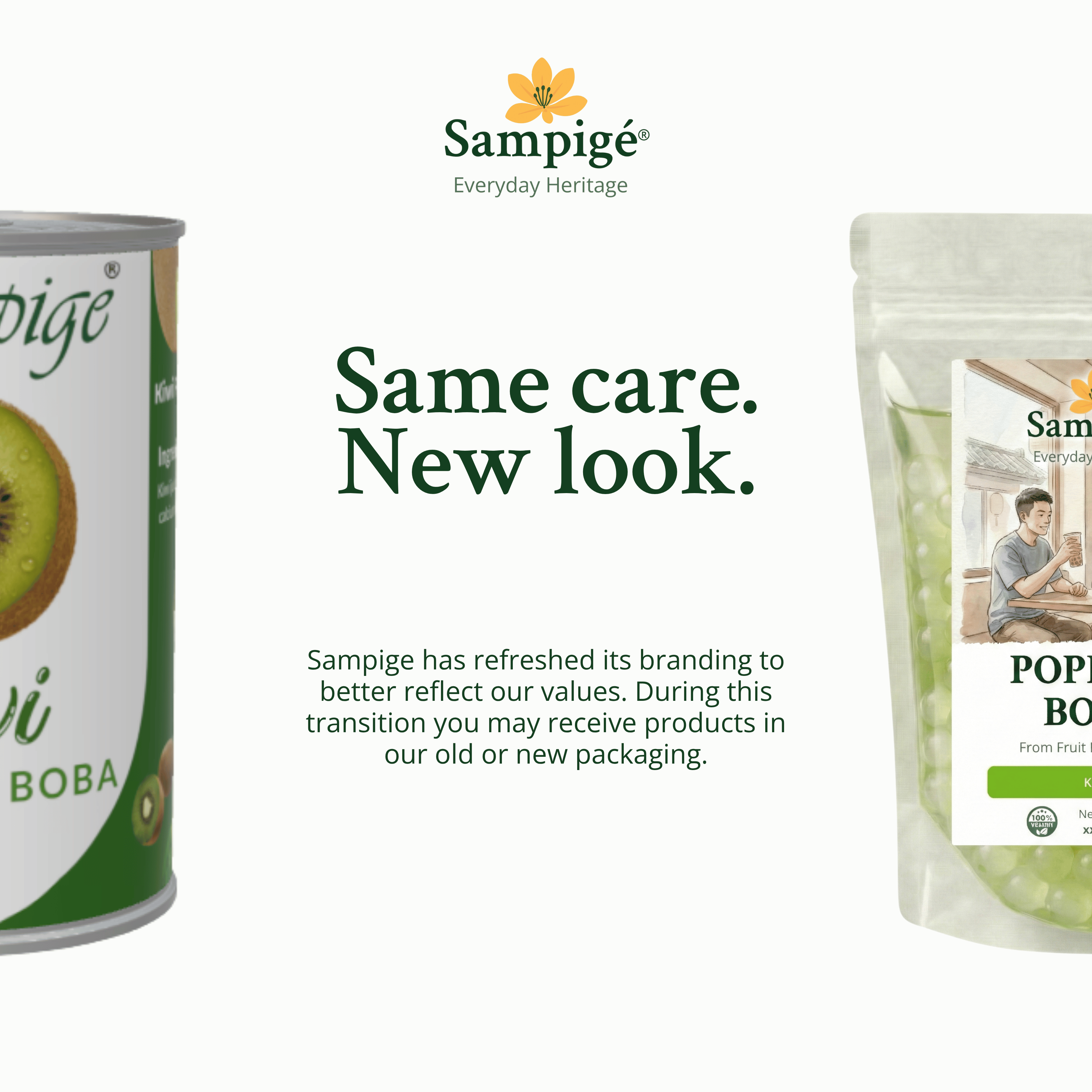 Sampige Popping Boba - Kiwi