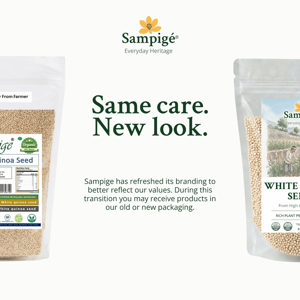 Sampige White Quinoa Seeds