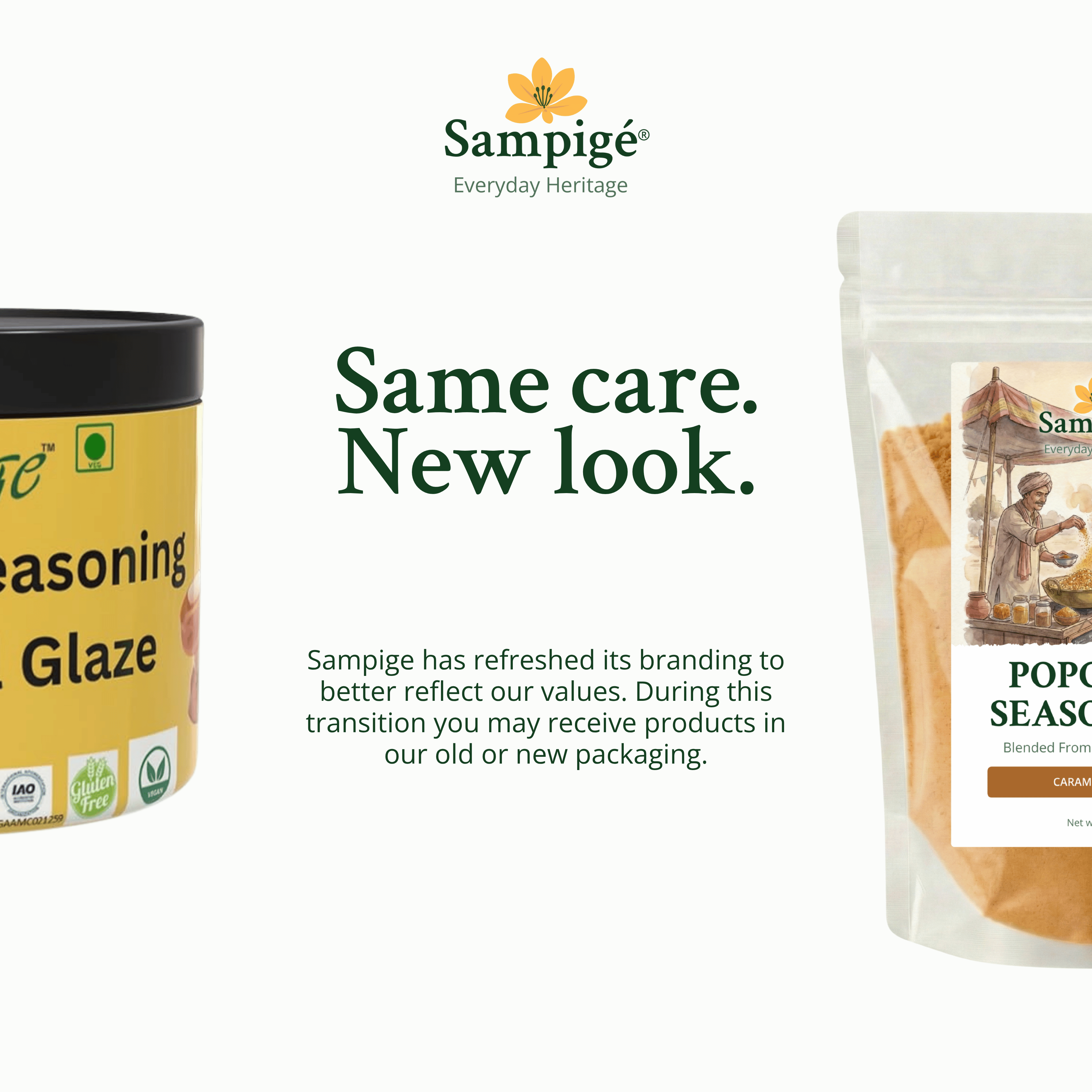 Sampige Popcorn Seasoning - Caramel Glaze