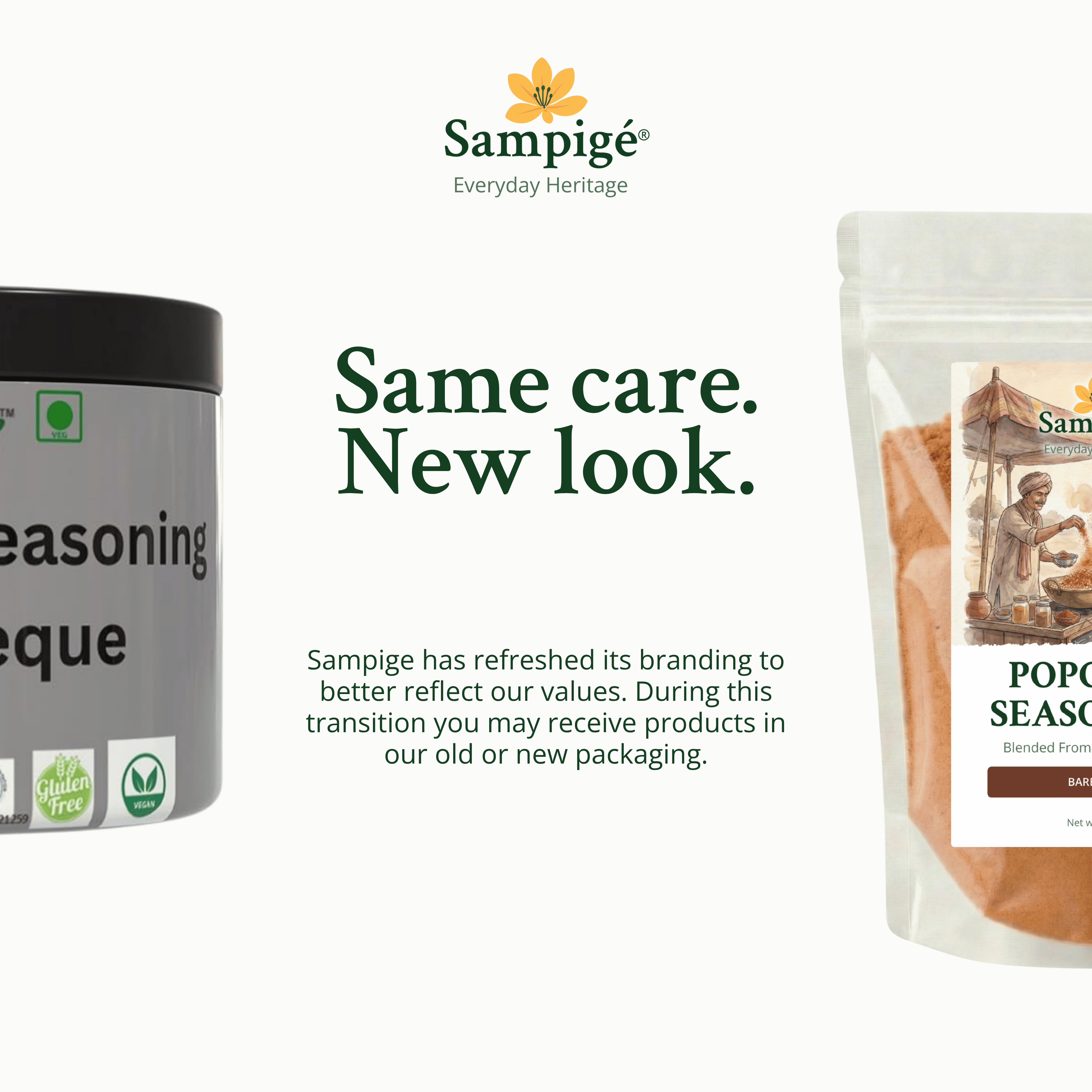 Sampige Popcorn Seasoning - Barbeque