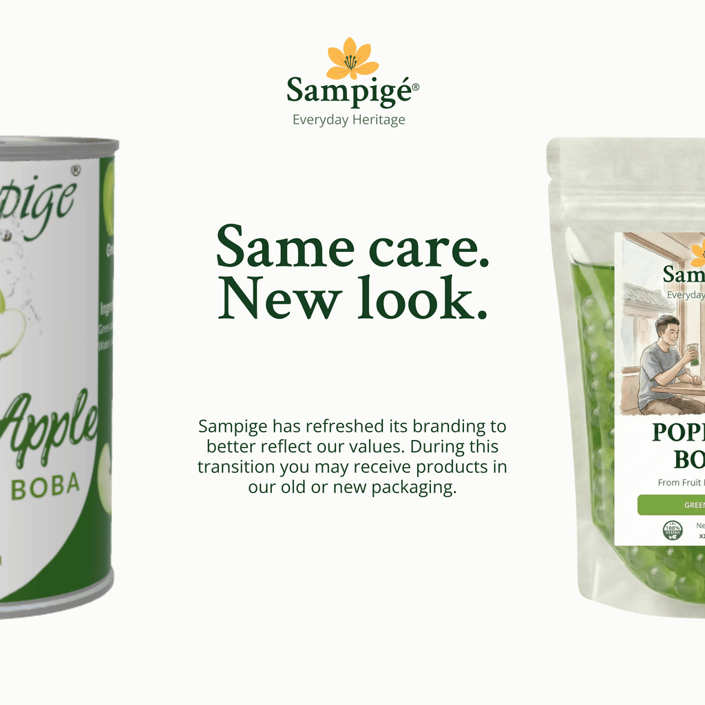 Sampige Popping Boba - Green Apple