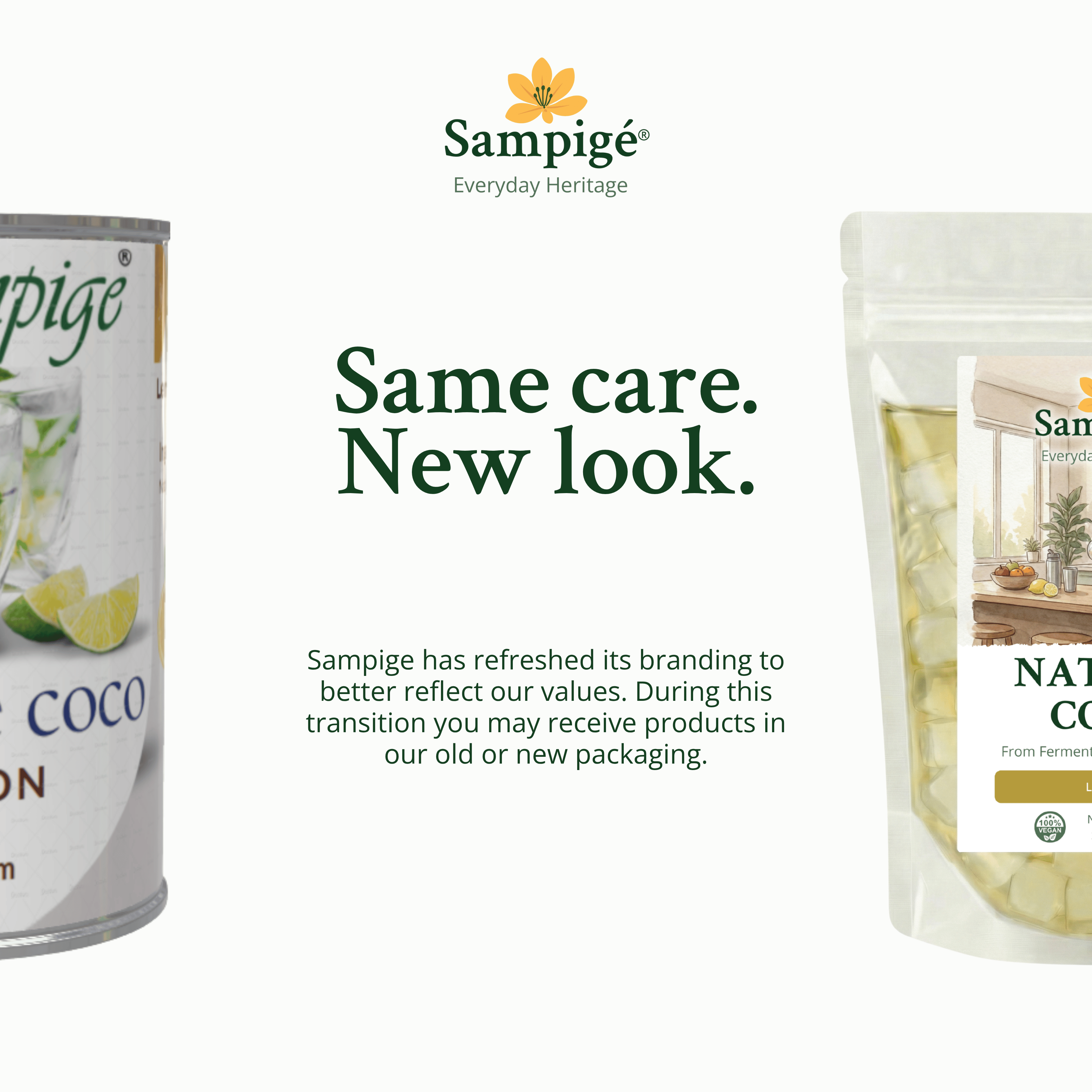 Sampige Nata De Coco - Lemon