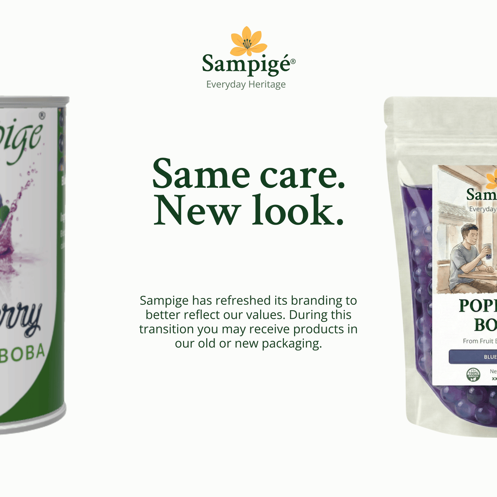 Sampige Popping Boba - Blueberry