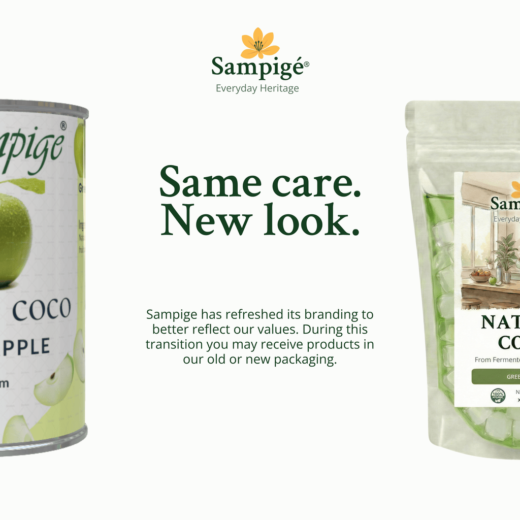 Sampige Nata De Coco - Green Apple