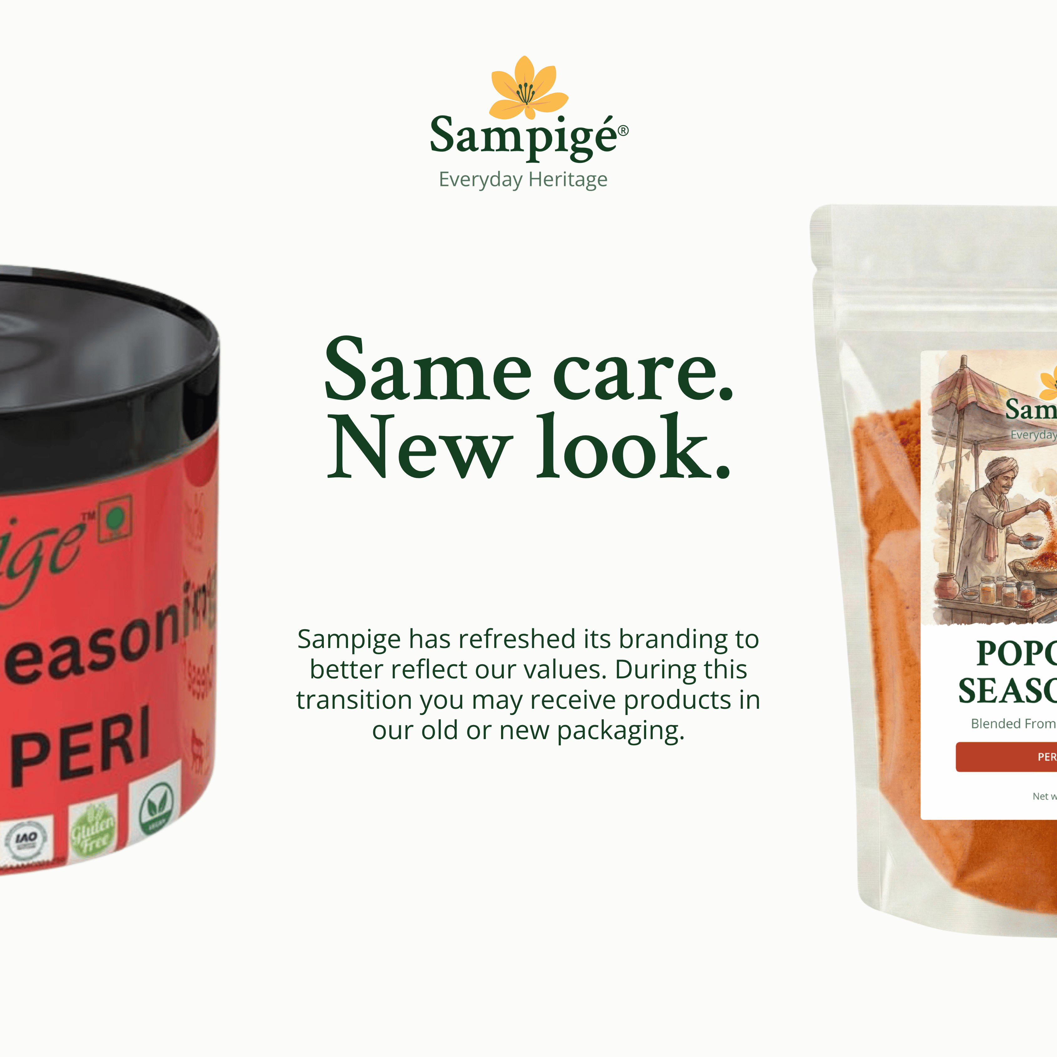 Sampige Popcorn Seasoning - Peri Peri