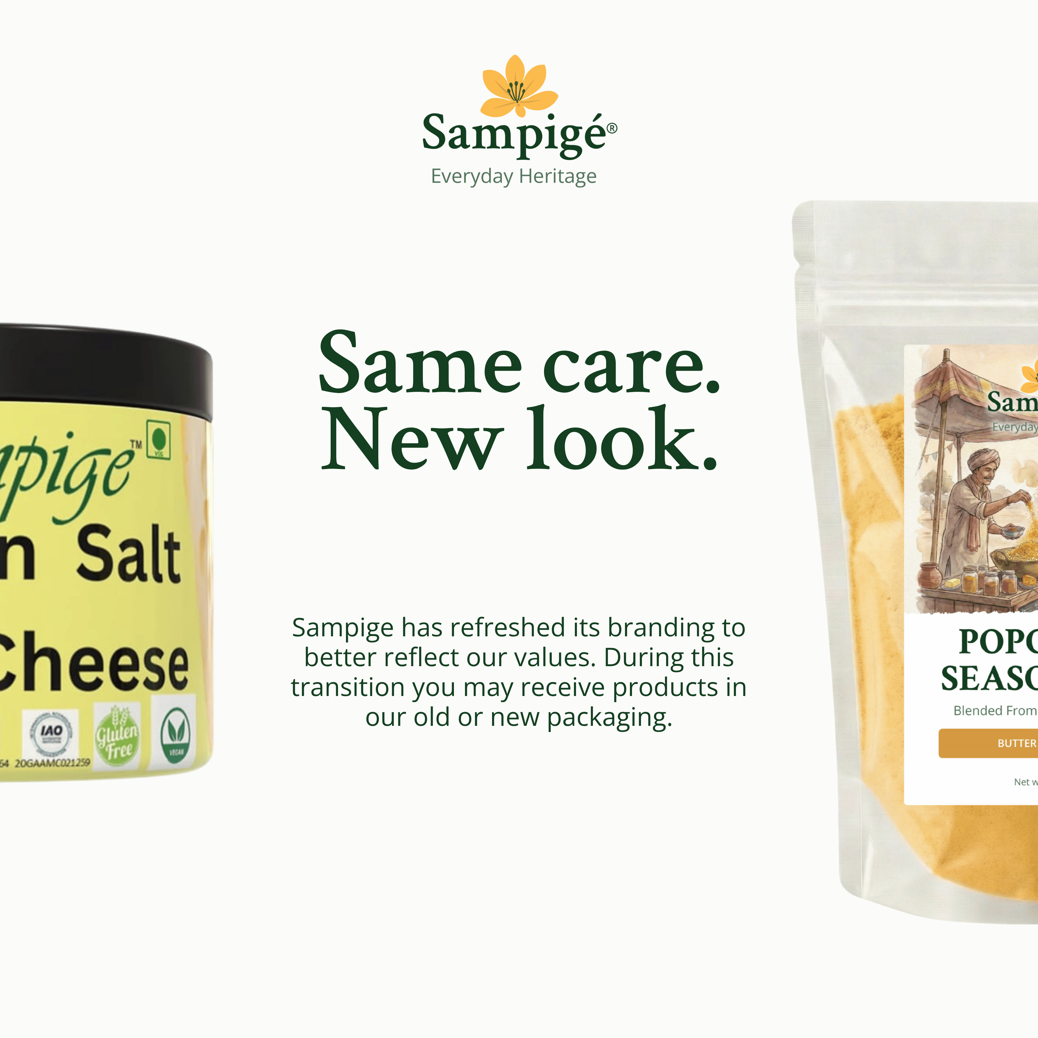 Sampige Popcorn Seasoning - Butter & Chesse