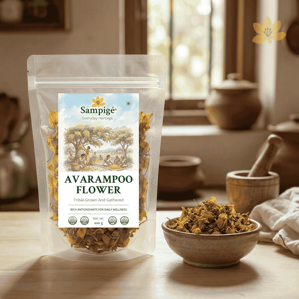 Sampige Avarampoo Flower  – Dried Avarampoo Flowers