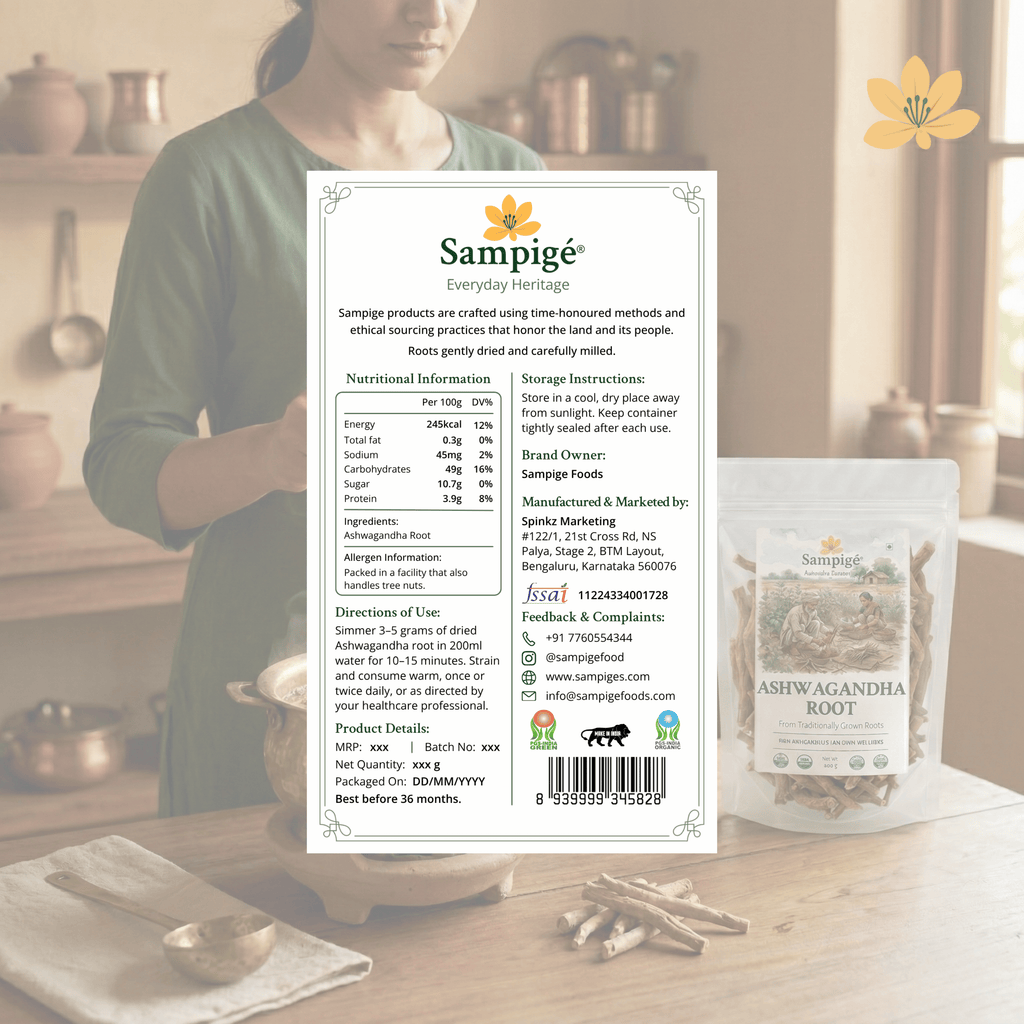 Sampige Ashwagandha Root