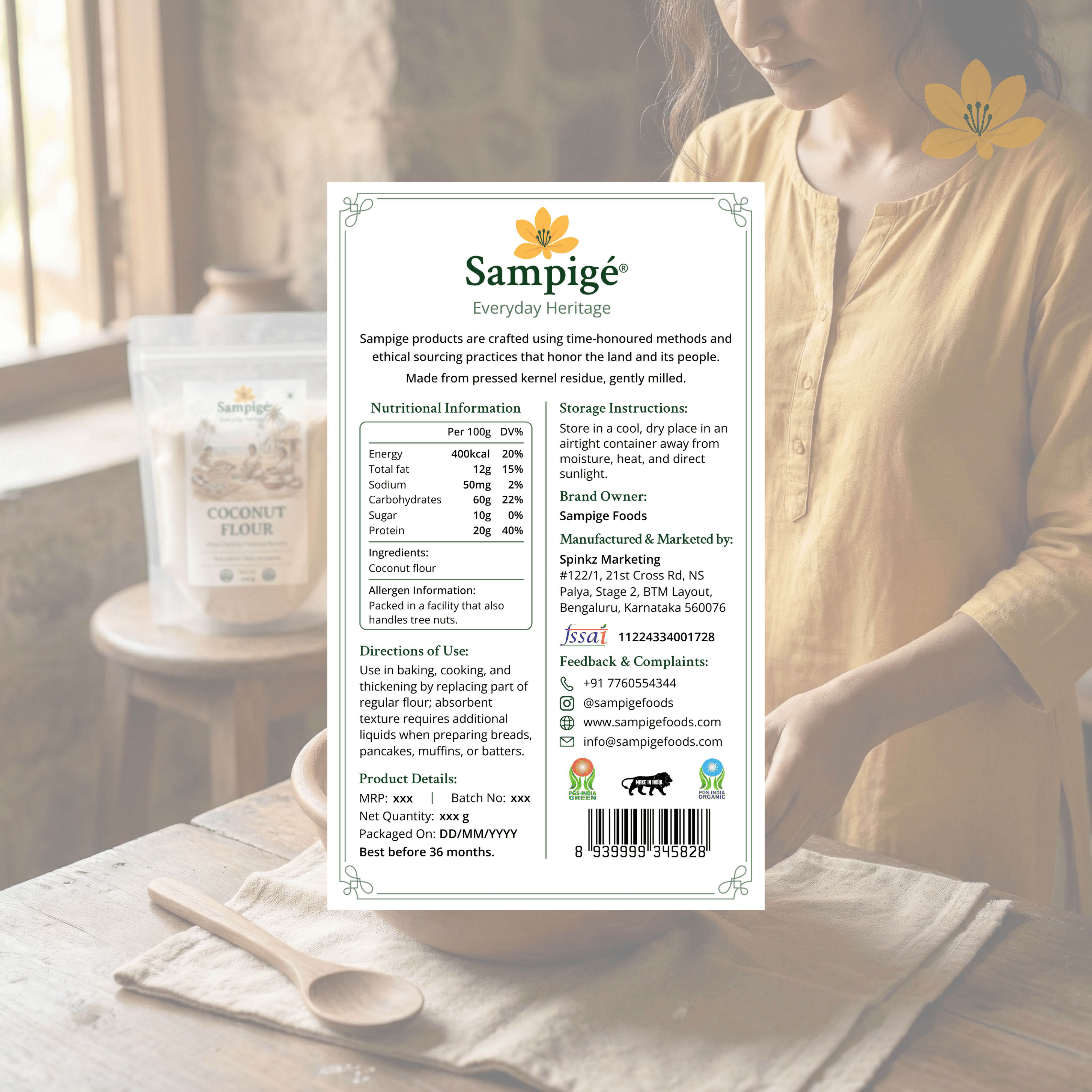 Sampige Coconut Flour