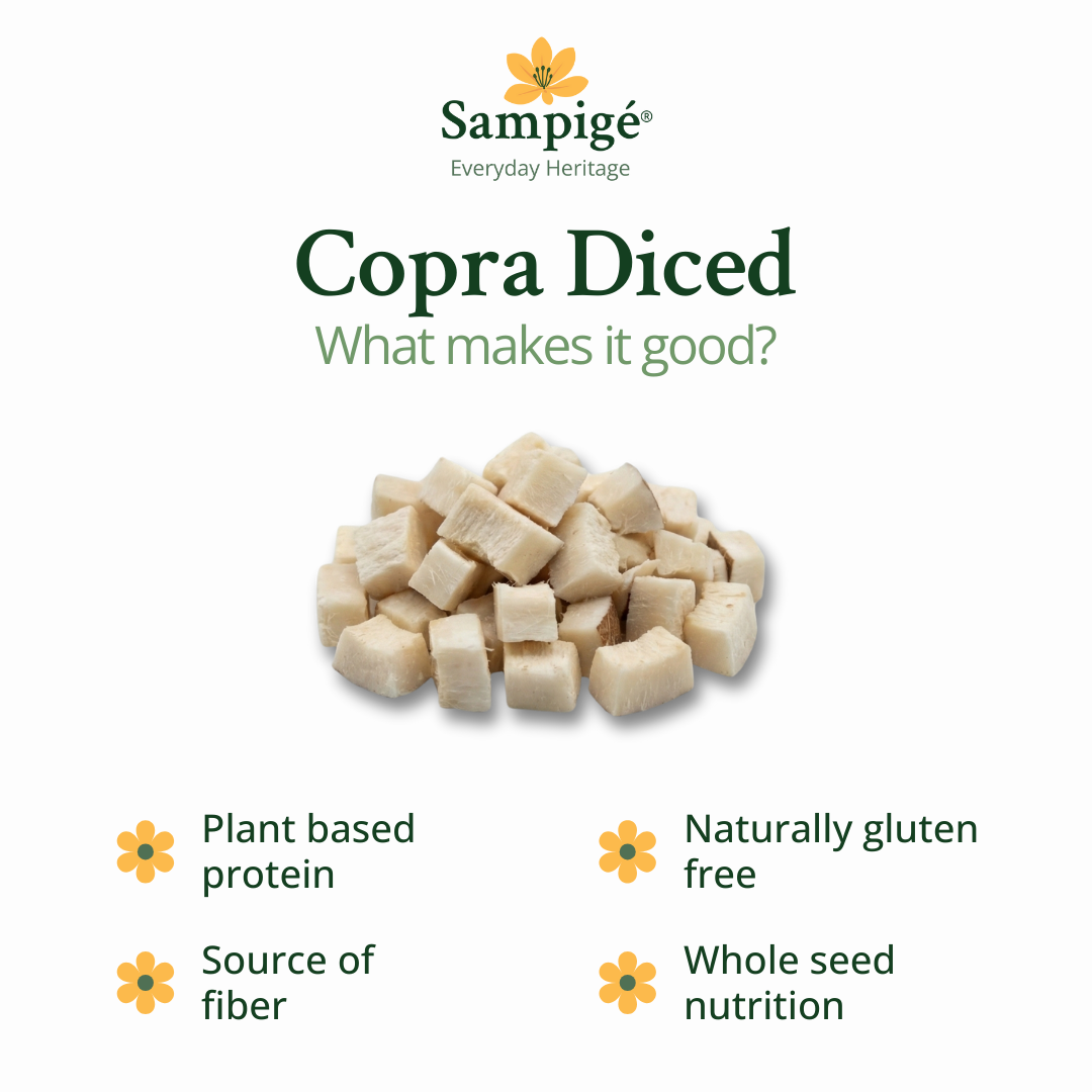Diced Copra Cubes