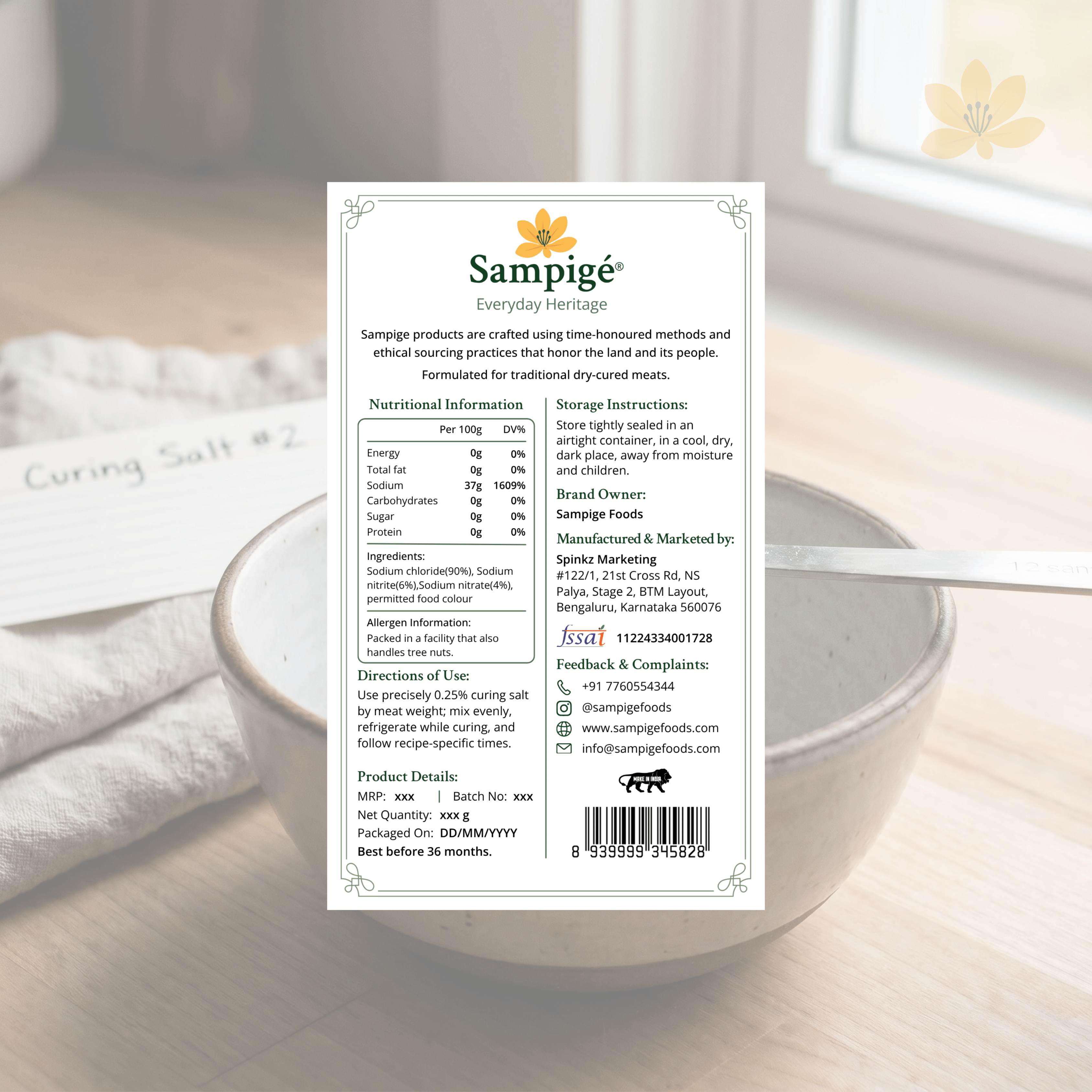 Sampige Curing Salt