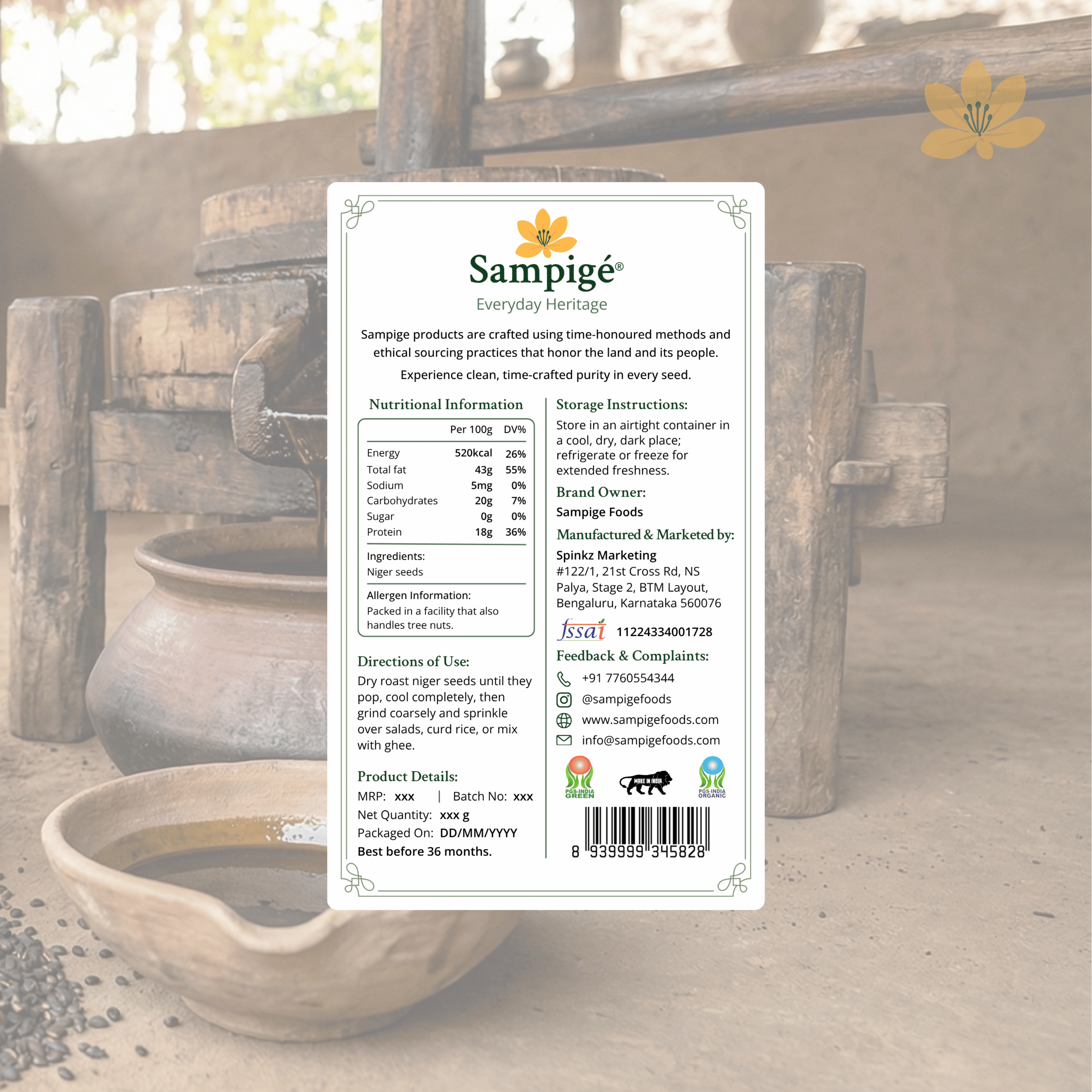 Niger Seeds