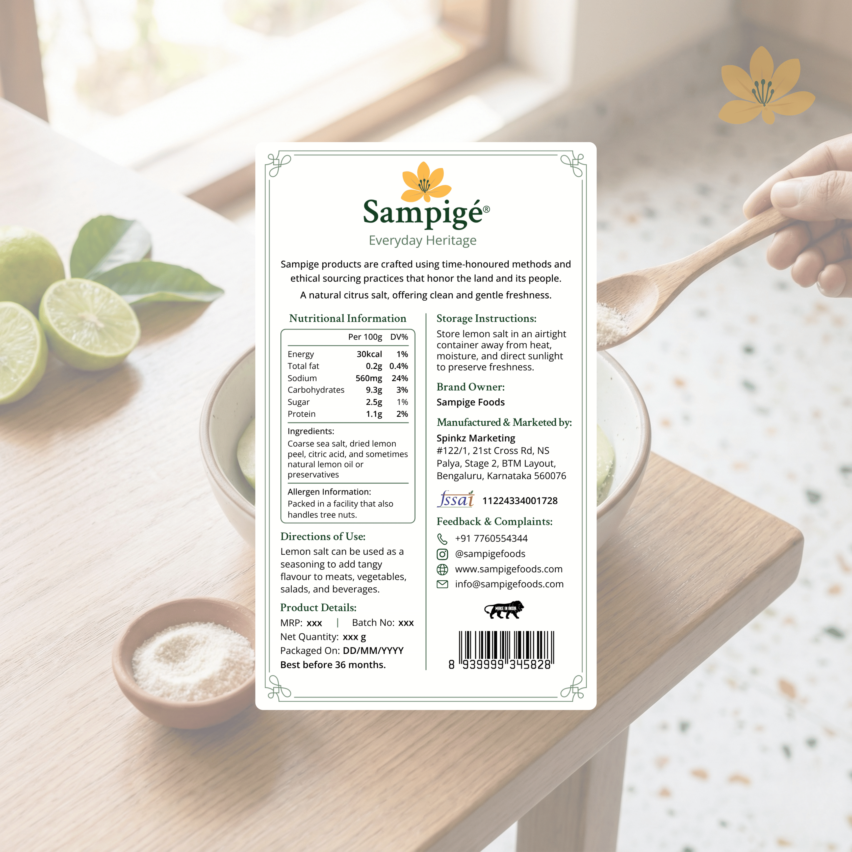 Sampige Lime Salt