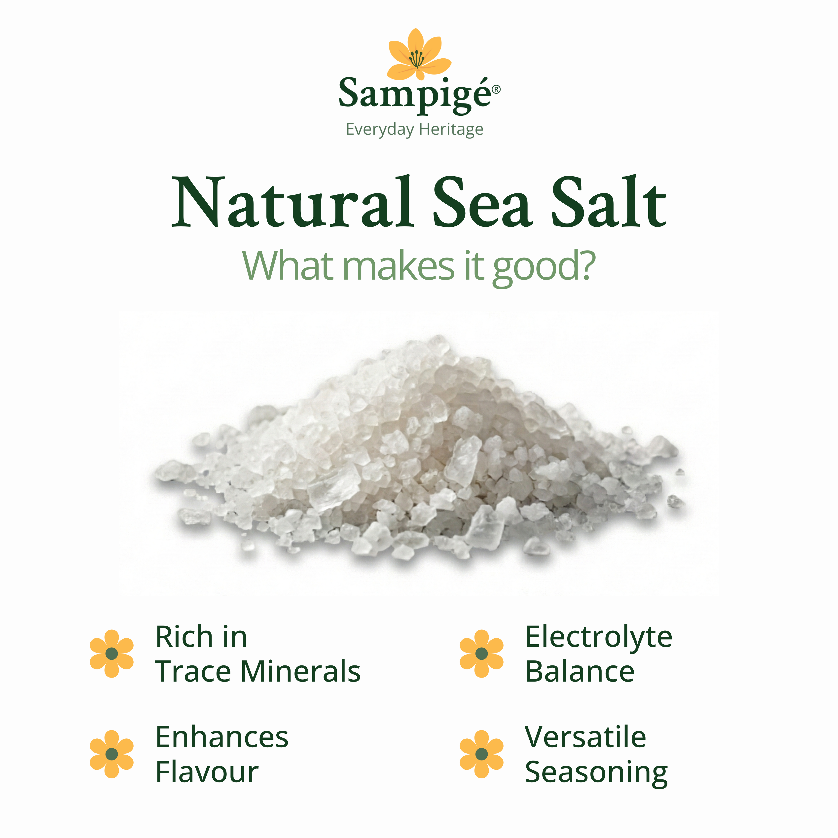 Sampige Natural Sea Salt