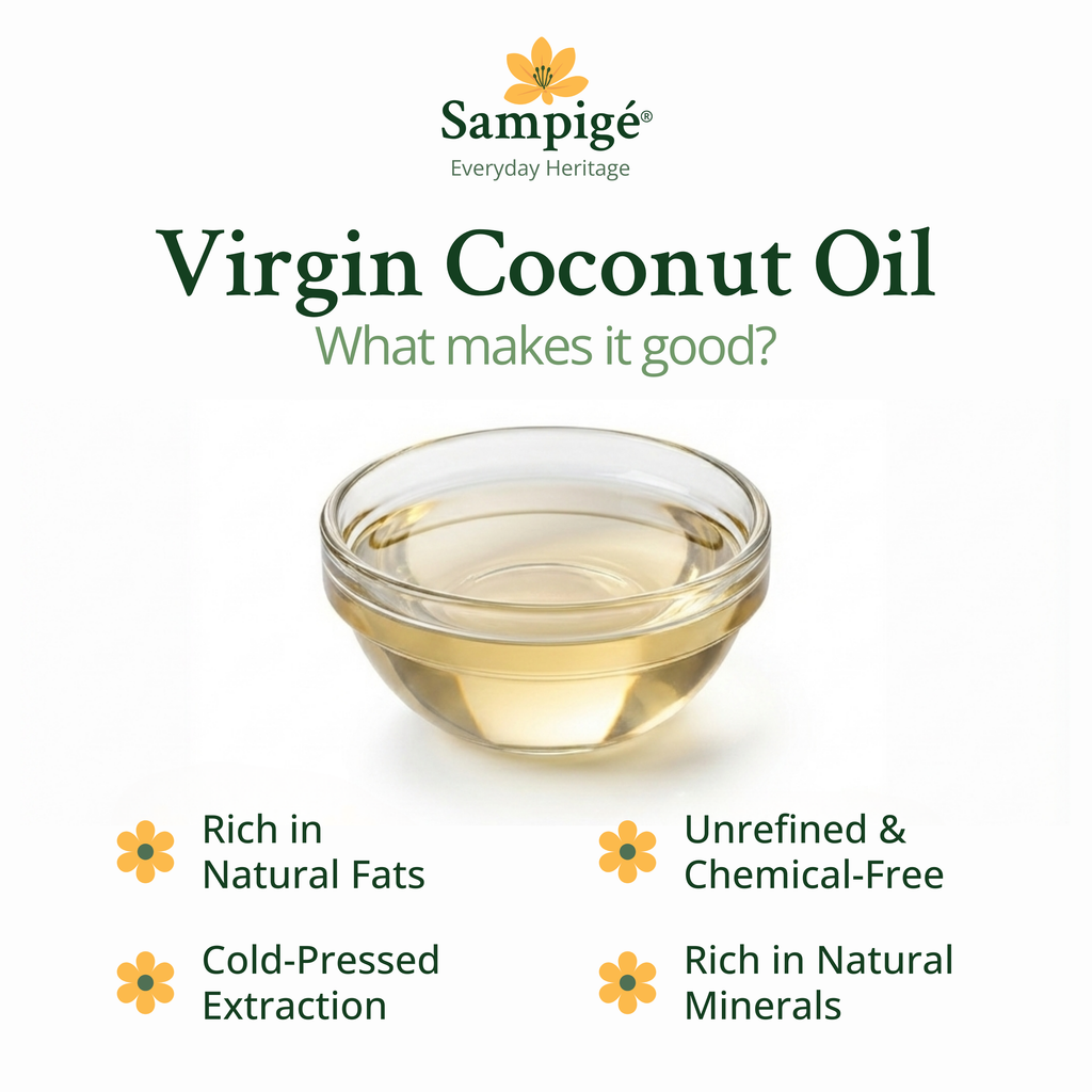 Sampige Cold Pressed Coconut Oil