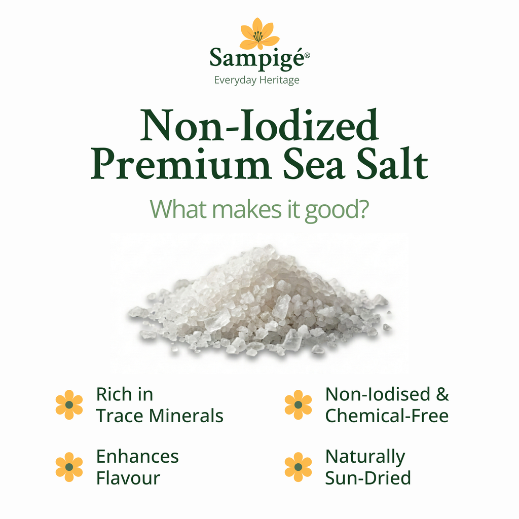Sampige Non Iodised Premium Sea Salt