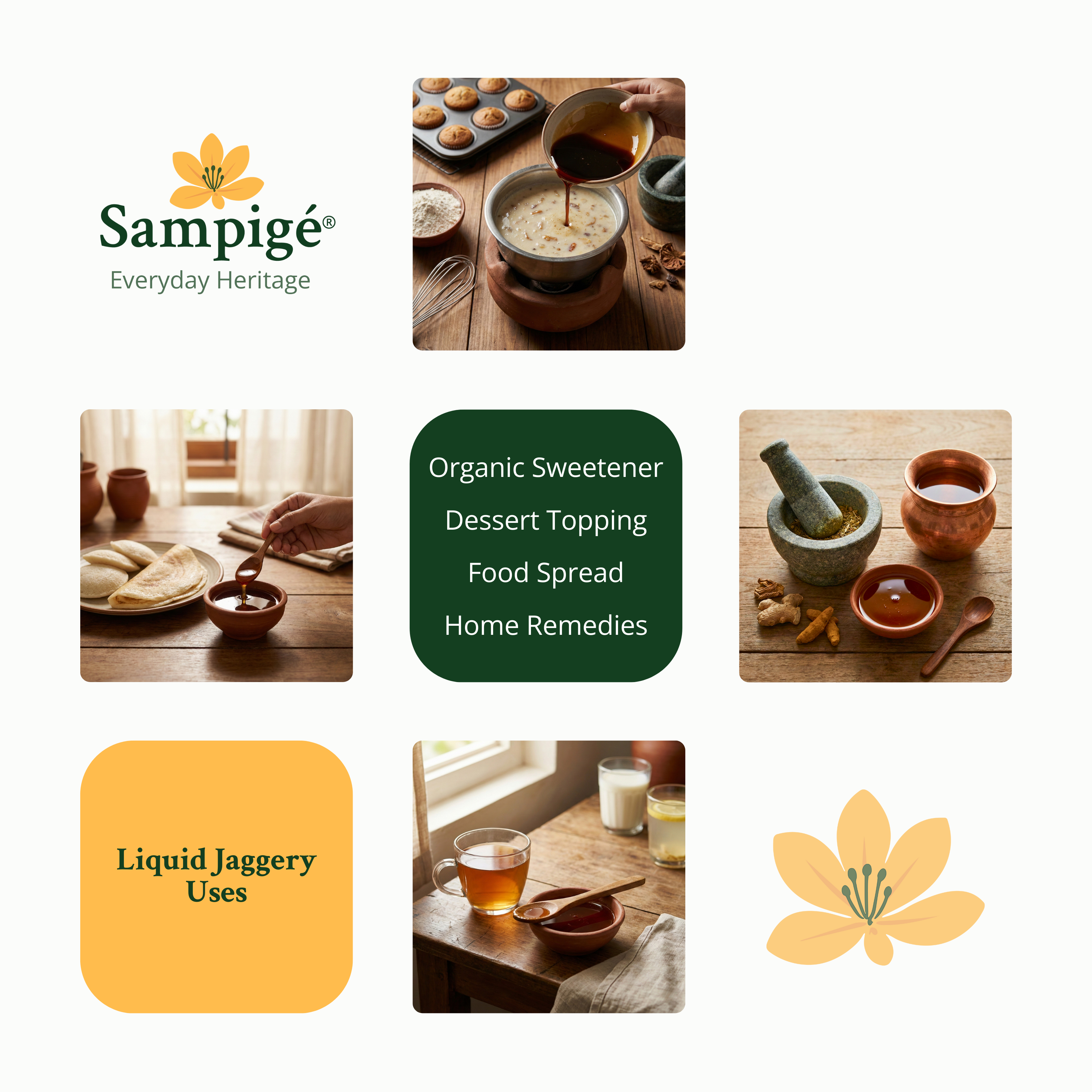Sampige Liquid Jaggery