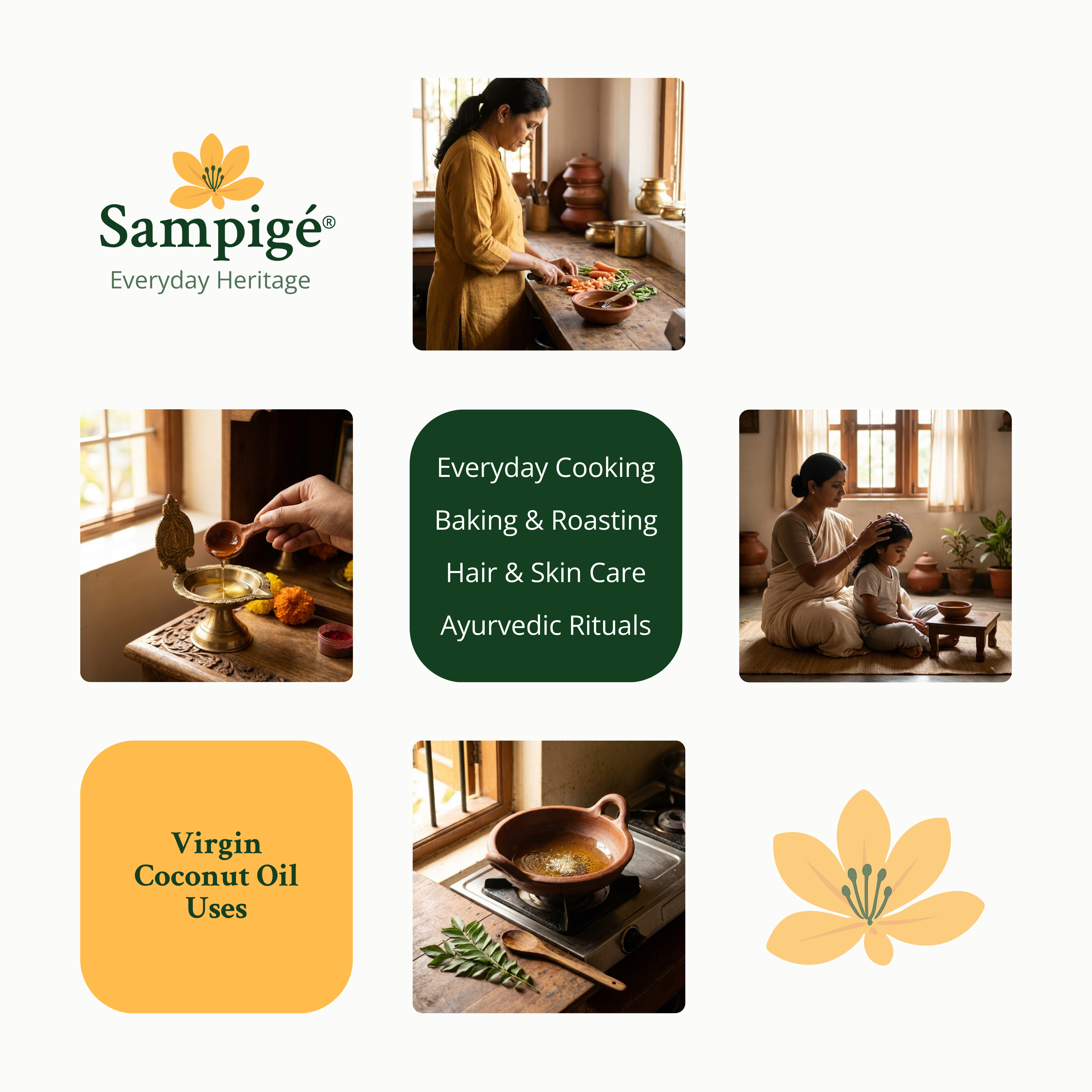 Sampige Cold Pressed Coconut Oil