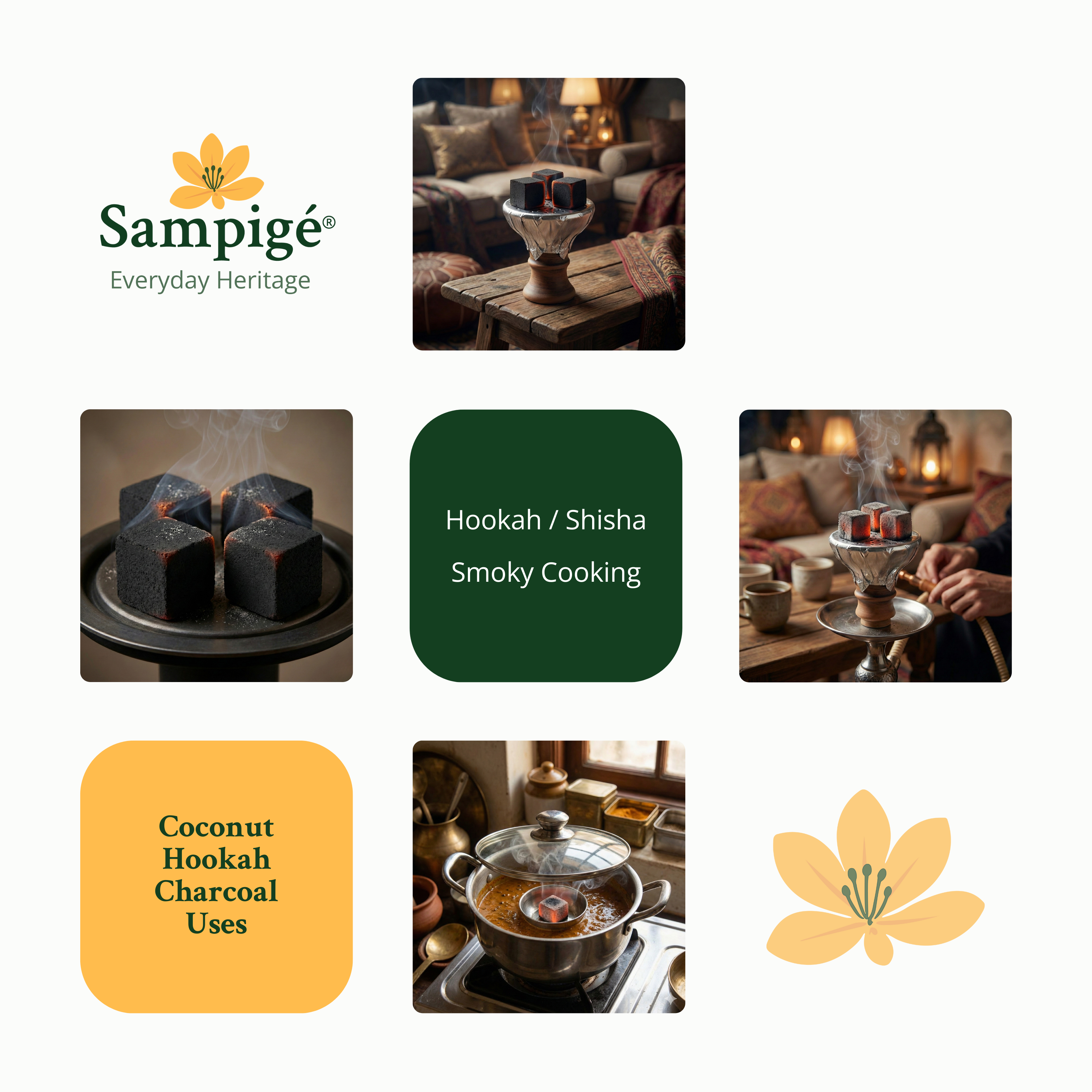 Sampige Coconut Charcoal