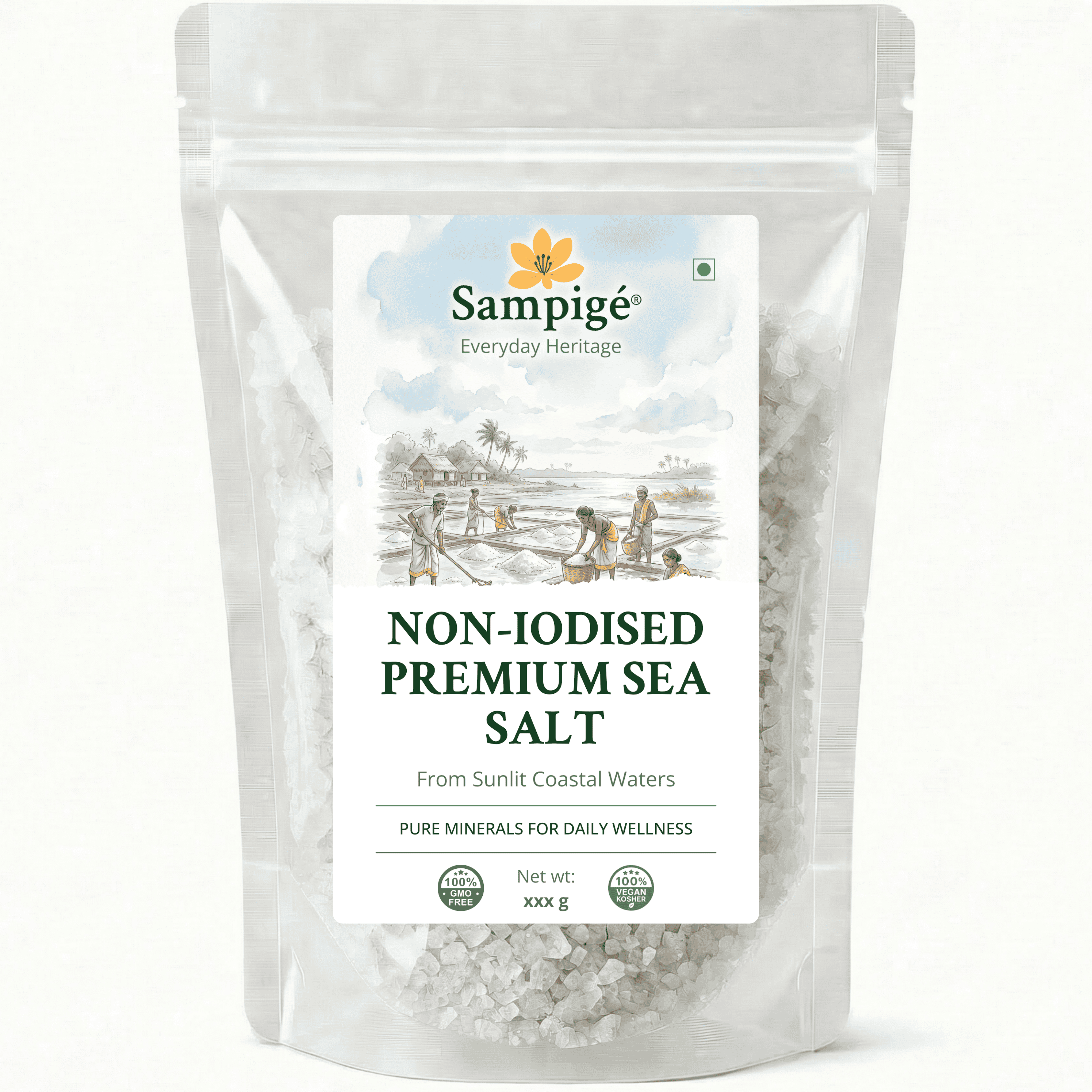 Sampige Non Iodised Premium Sea Salt