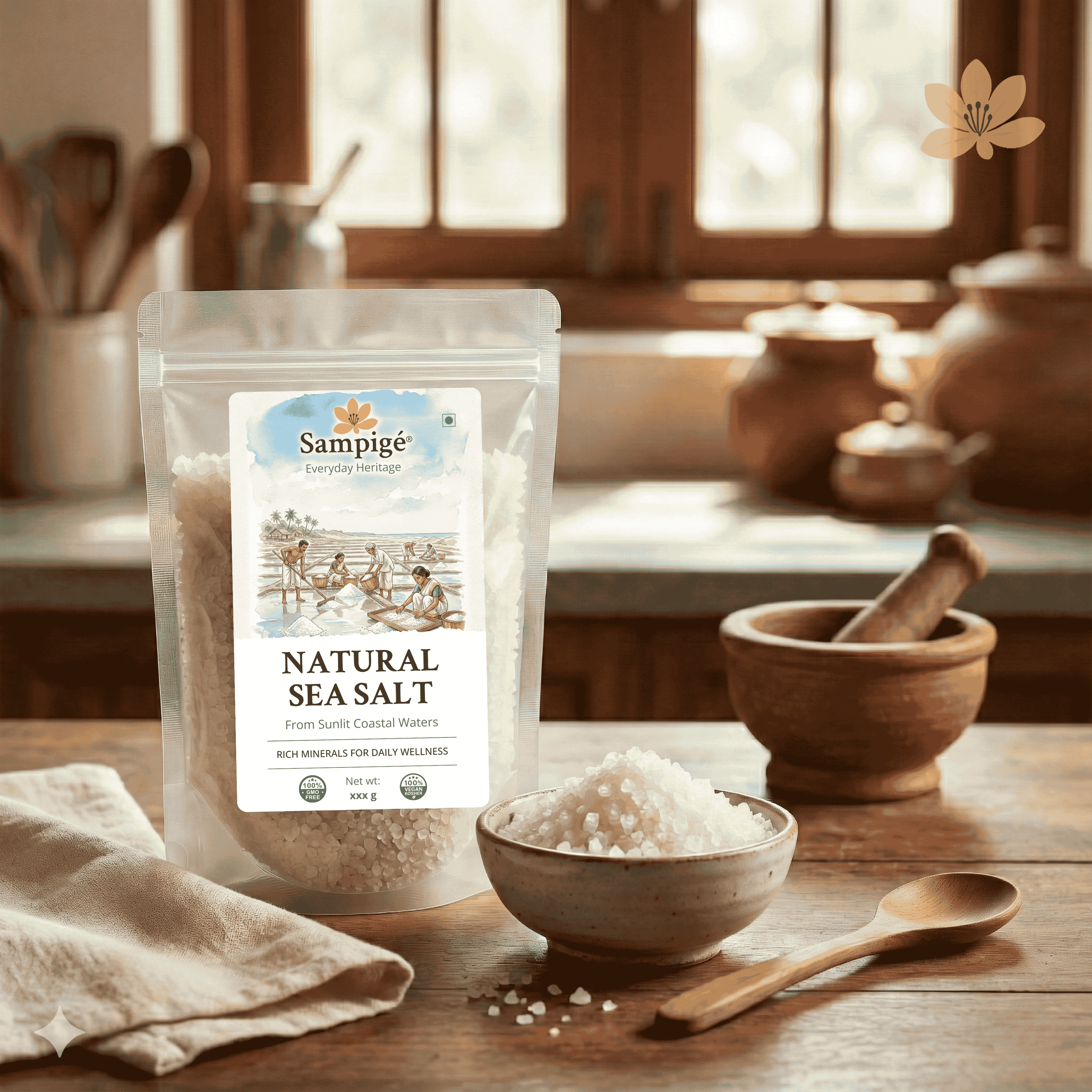 Sampige Natural Sea Salt