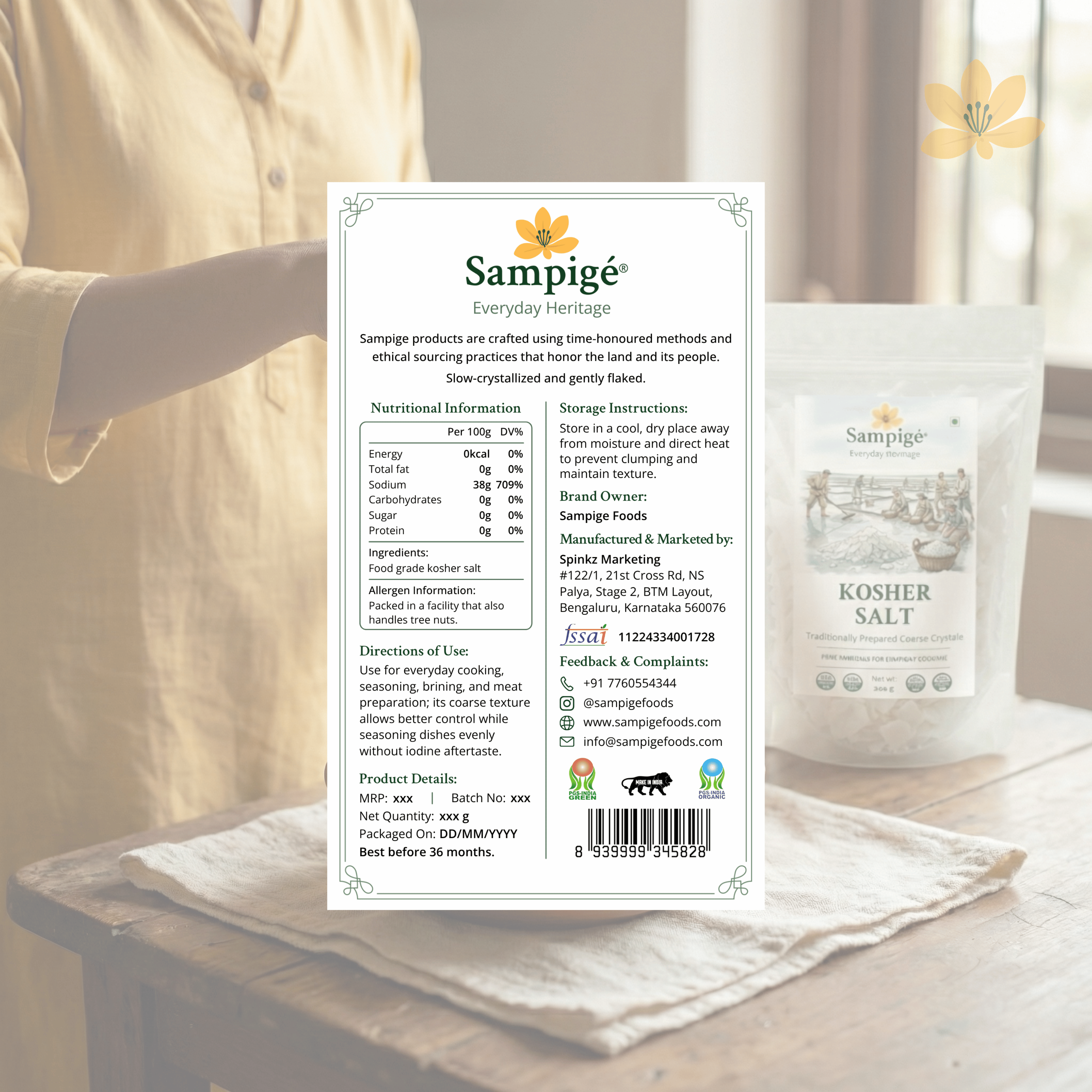 Sampige Kosher Salt